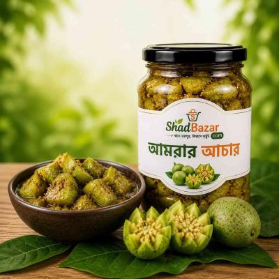 ঘরোয়া স্বাদের আমড়ার আচার 500g